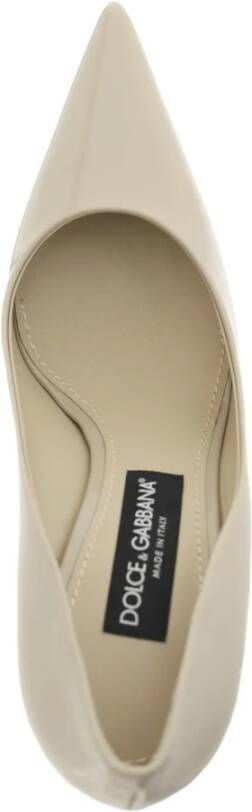 Dolce & Gabbana Lakleren Pumps uit de Ciao Kim Collectie Beige Dames