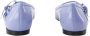 Dolce & Gabbana Blauwe Kalfsleren Slip-On Ballerina's Blue Dames - Thumbnail 10