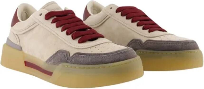 Dolce & Gabbana Leather sneakers Multicolor Heren