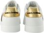 Dolce & Gabbana Leather sneakers White Dames - Thumbnail 2