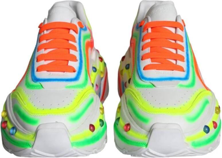 Dolce & Gabbana LED Verlichte Multicolor Sneakerschoenen Multicolor Heren