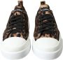 Dolce & Gabbana Luxe Luipaardprint Casual Sneakers Multicolor Heren - Thumbnail 7