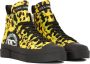 Dolce & Gabbana Leopard Gewatteerde Sneakers Yellow Dames - Thumbnail 2