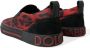 Dolce & Gabbana Rood Zwart Luipaard Loafers Sneakers Schoenen Multicolor - Thumbnail 14