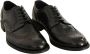 Dolce & Gabbana Leren Derbies Vetersluiting Geperforeerd Detail Black Heren - Thumbnail 10