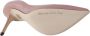 Dolce & Gabbana Elegante Roze Leren Hakken Pink Dames - Thumbnail 9