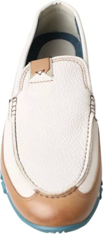 Dolce & Gabbana Leren Instaploafers White Heren