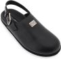 Dolce & Gabbana Suède Muiltje Geborstelde Stijl Black Heren - Thumbnail 11