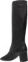 Dolce & Gabbana Leren laarzen met goudkleurige logohardware Black Dames - Thumbnail 3