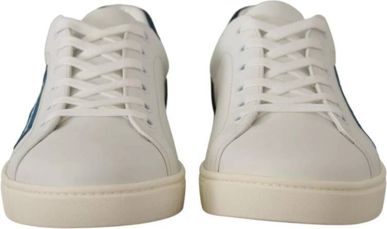 Dolce & Gabbana Leren lage sneakers met logo
