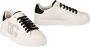 Dolce & Gabbana Witte Leren Sneakers met Geperforeerd Logo White Heren - Thumbnail 12