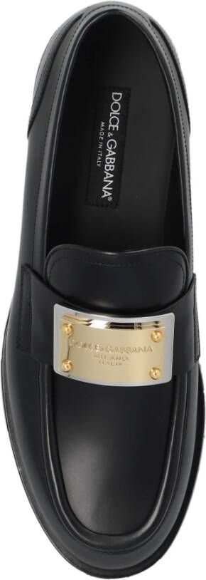 Dolce & Gabbana Leren loafers