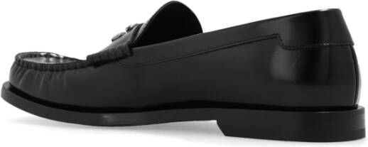 Dolce & Gabbana Leren loafers Black Heren