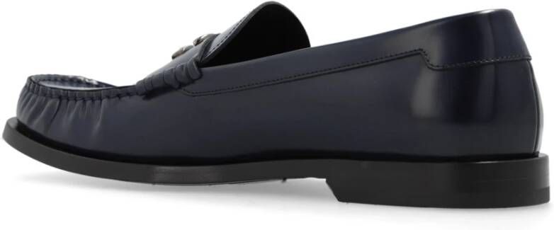 Dolce & Gabbana Leren loafers Blue Heren