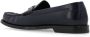 Dolce & Gabbana Blauwe Leren Loafers met Metalen DG Logo Blue Heren - Thumbnail 5