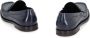 Dolce & Gabbana Blauwe Leren Loafers met Metalen DG Logo Blue Heren - Thumbnail 9