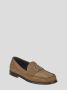 Dolce & Gabbana Beige Logo Loafers met Vierkante Neus Beige Heren - Thumbnail 2