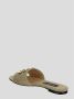 Dolce & Gabbana Raffia Logo Sandalen Beige Dames - Thumbnail 3