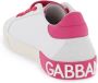 Dolce & Gabbana Portofino Sneakers Made in Italy 100% Leer White Dames - Thumbnail 10