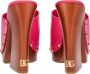 Dolce & Gabbana Leren sandalen voor warm weer Roze Dames - Thumbnail 3
