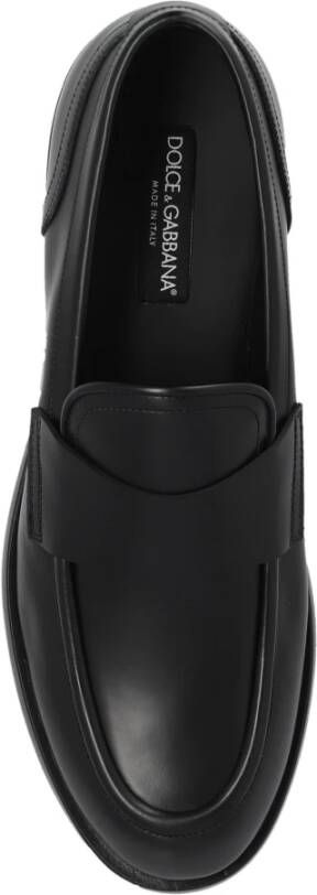 Dolce & Gabbana Leren schoenen type loafers Black Heren