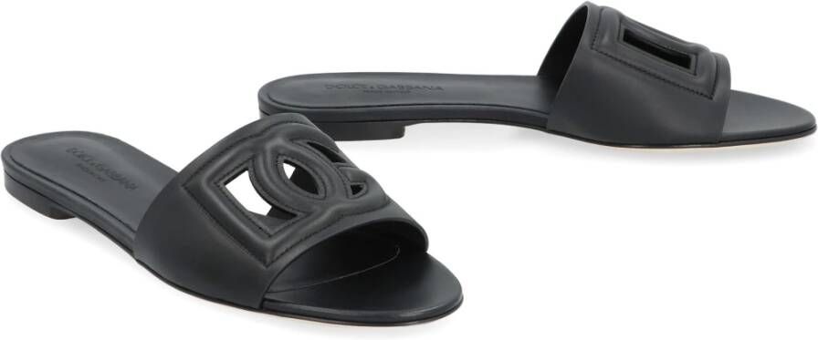 Dolce & Gabbana Glij in stijl met deze sliders van hoogwaardige stof Black Dames - Foto 14