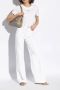 Dolce & Gabbana Taupe Grijs Platte Sandalen Gray Dames - Thumbnail 3