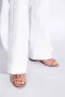 Dolce&Gabbana Sandalen Pastel Pink Leather Slipper With Embossed Logo in roze - Thumbnail 3