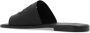 Dolce & Gabbana Gestikte leren slides met uitgesneden details Black Heren - Thumbnail 11