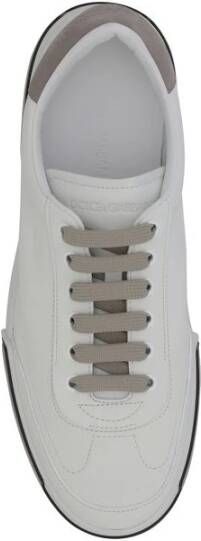 Dolce & Gabbana Leren Sneakers met Amandel Teen