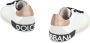 Dolce & Gabbana Witte Zwarte en Goudkleurige Portofino Lage Sneakers White Dames - Thumbnail 12