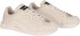 Dolce & Gabbana Leren Sneakers Regular Fit Geschikt voor alle klimaten Witte Leren Sneakers met DG Metalen Logo Sneakers Beige White Dames - Thumbnail 6