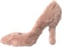 Dolce & Gabbana Lichtroze Nepbont Hakken Pumps Pink Dames - Thumbnail 5