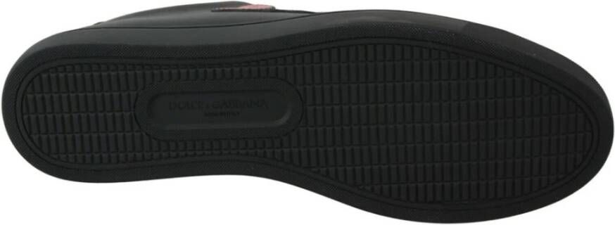 Dolce & Gabbana Liefde Paillet Hart Sneakers Black Dames