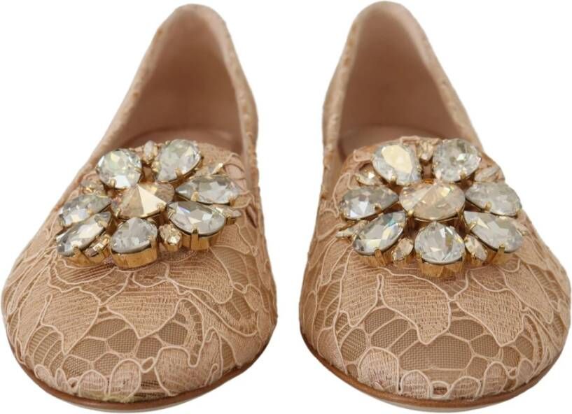 Dolce & Gabbana Loafers Beige Dames