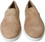 Dolce & Gabbana Luxe Beige Leren Loafers Beige Heren - Thumbnail 2