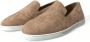 Dolce & Gabbana Beige Suede Caiman Loafers Schoenen Beige Heren - Thumbnail 3