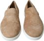 Dolce & Gabbana Luxe Beige Leren Loafers Beige Heren - Thumbnail 13