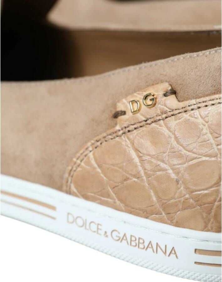 Dolce & Gabbana Loafers Beige Heren