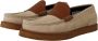 Dolce & Gabbana Witte Bruine Vos Moccasins Loafers Schoenen Beige Heren - Thumbnail 7