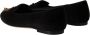 Dolce & Gabbana Zwarte DG Sacred Heart Patch Instappers Black Dames - Thumbnail 4