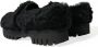 Dolce & Gabbana Zwarte Bont Leren Loafers Jurkschoenen Black Heren - Thumbnail 49