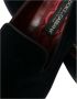 Dolce & Gabbana Zwarte Velvet Loafers voor Heren Black Heren - Thumbnail 13