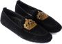 Dolce & Gabbana Zwarte leren kristallen kroon loafers Black Heren - Thumbnail 11