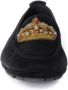 Dolce & Gabbana Zwarte leren kristallen kroon loafers Black Heren - Thumbnail 15
