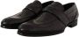 Dolce & Gabbana Zwarte Slip On Moccasin Schoenen van Krokodillenleer Black Heren - Thumbnail 3