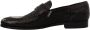 Dolce & Gabbana Zwarte Slip On Moccasin Schoenen van Krokodillenleer Black Heren - Thumbnail 5