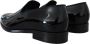 Dolce & Gabbana Zwarte Patent Slipper Loafers Stijlvol en Authentiek Black Heren - Thumbnail 5