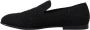 Dolce & Gabbana Zwarte bloemen jacquard slippers loafers schoenen Black Heren - Thumbnail 7