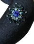 Dolce & Gabbana Kristal Blauwe Jacquard Loafers Blue - Thumbnail 19